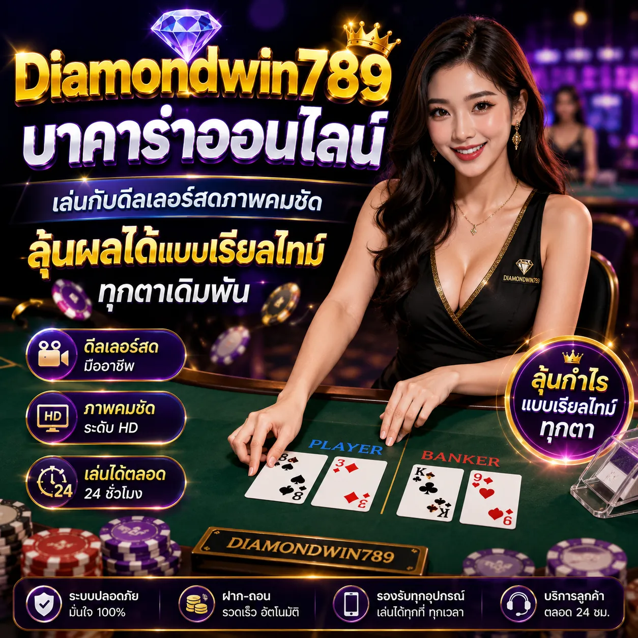 DIAMONDWIN789 บาคาร่าออนไลน์